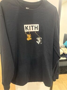 KITH Long-Sleeve Tom & Jerry Graphic Tee